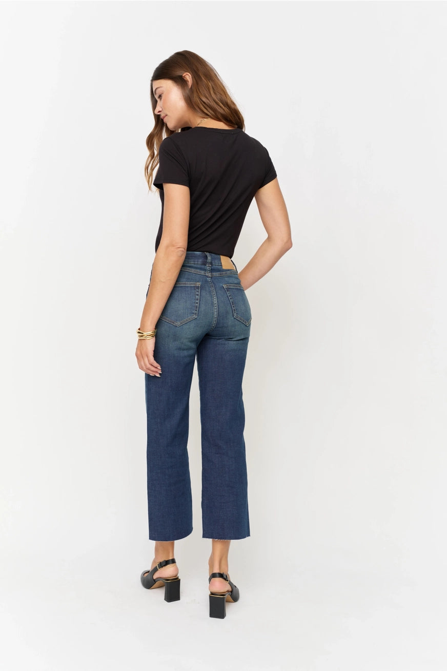 Aberdeen High Rise Wide Leg Jeans