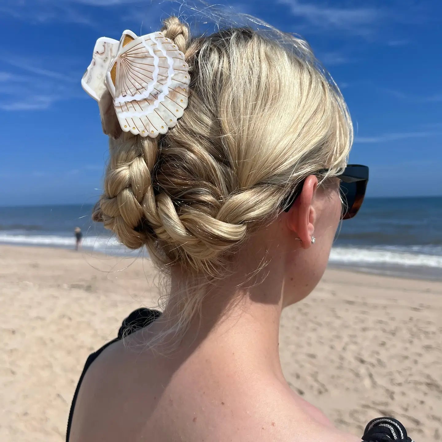 Seashell Claw Hair Clip