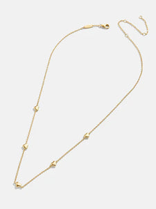 18K Gold Heart Necklace