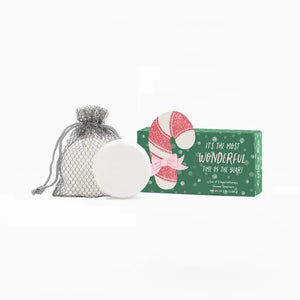 Candy Cane Christmas Shower Steamer Set