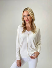 Load image into Gallery viewer, Tribeca Top (Ivory + Black)