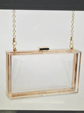 Load image into Gallery viewer, Clear Acrylic Purse with Boiler Up Strap