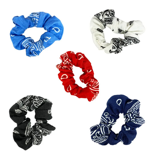 Bandana Scrunchies