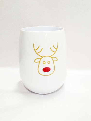 Reindeer Stemless Cup