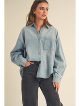 Load image into Gallery viewer, Button Down Denim Shirt