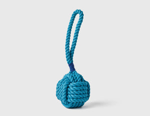 5" Blue Celtic Knot Rope Toy