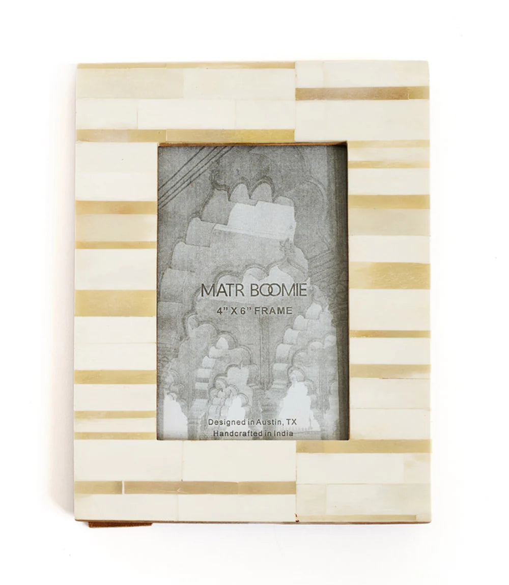 Dari Sandstone Stripe 4x6 Picture Frame