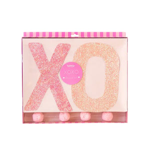 XOXO Glitter Banner