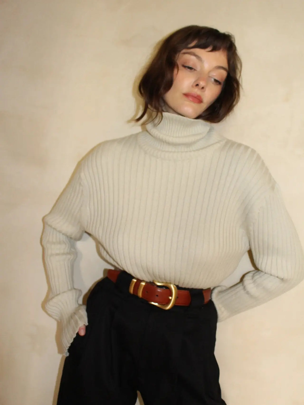 Montana Pima Cotton Turtleneck