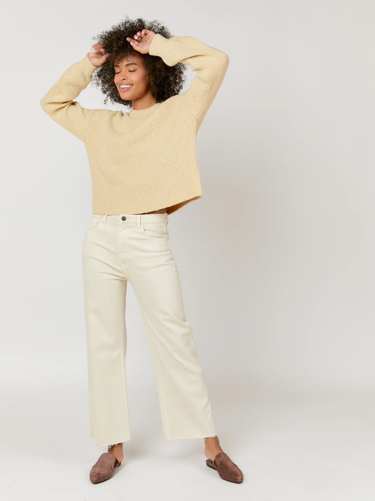 Aberdeen Ankle Crop High Rise Jean