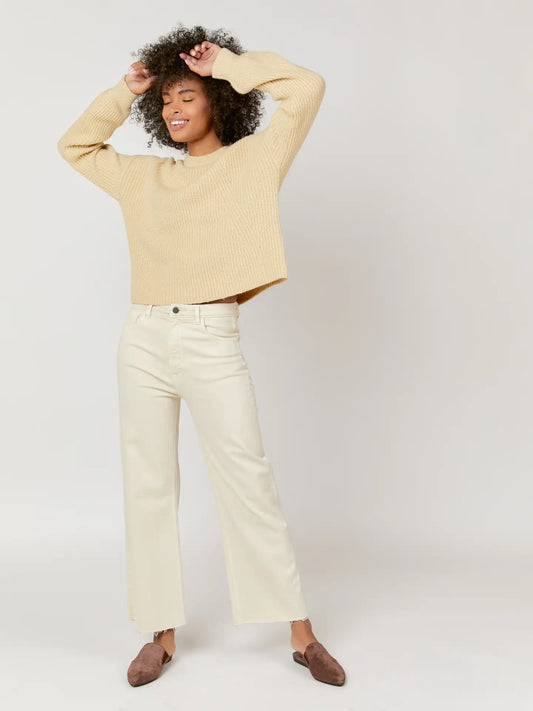 Aberdeen Ankle Crop High Rise Jean