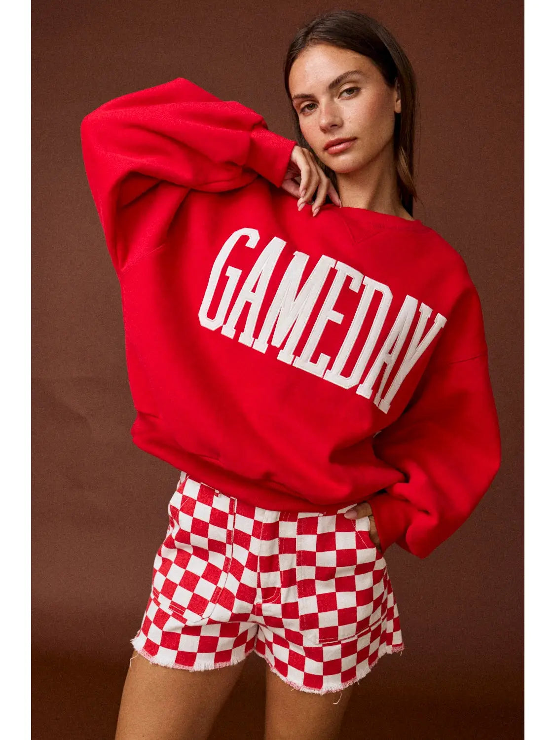 Gameday Sweatshirt -Red
