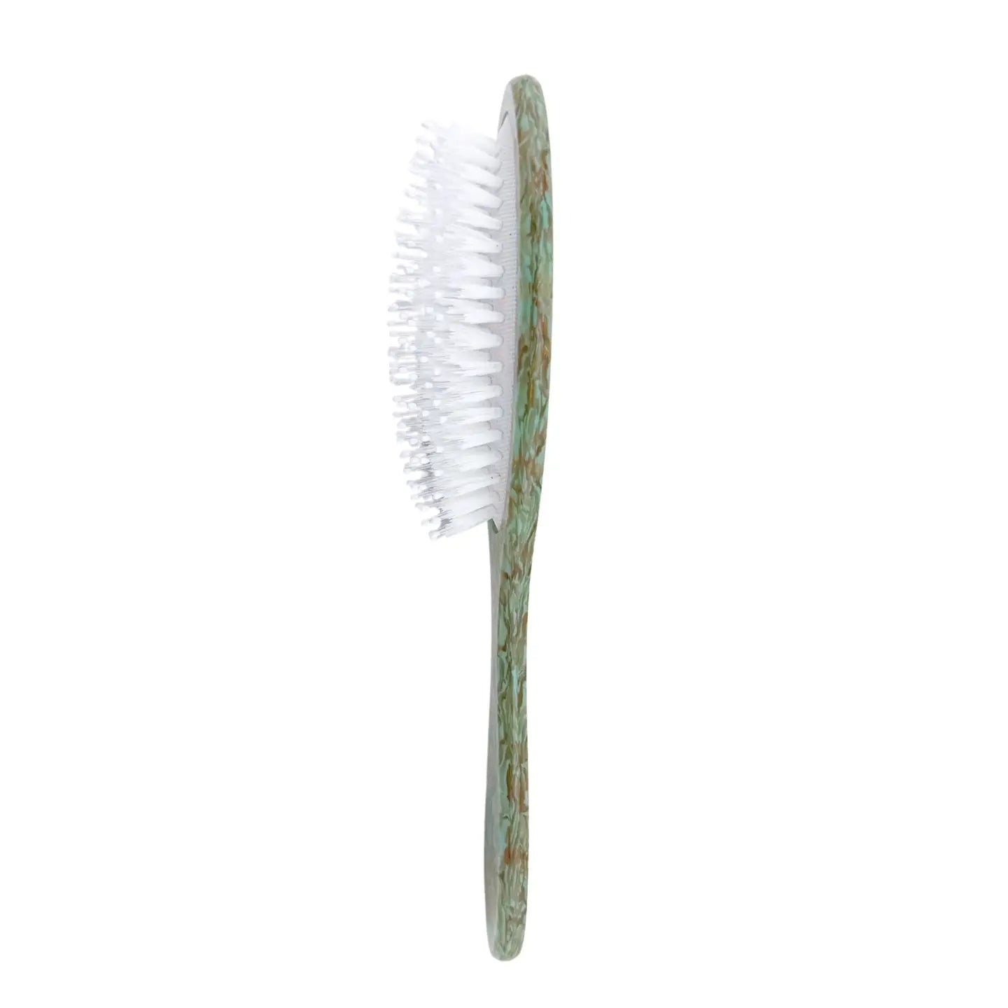 PREORDER Hand-Painted Flower Mahjong Hair Brush