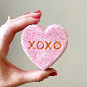 Conversation Heart Bath Bomb