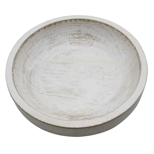 Decorative White Bowl