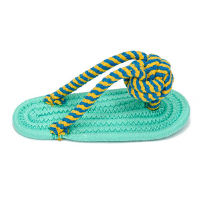 Flip Flop 9" One Size Rope Toy