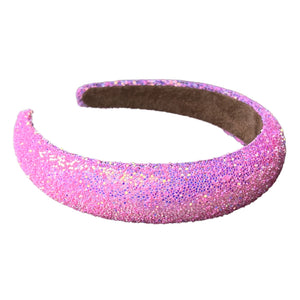 Pink Speckles Headband