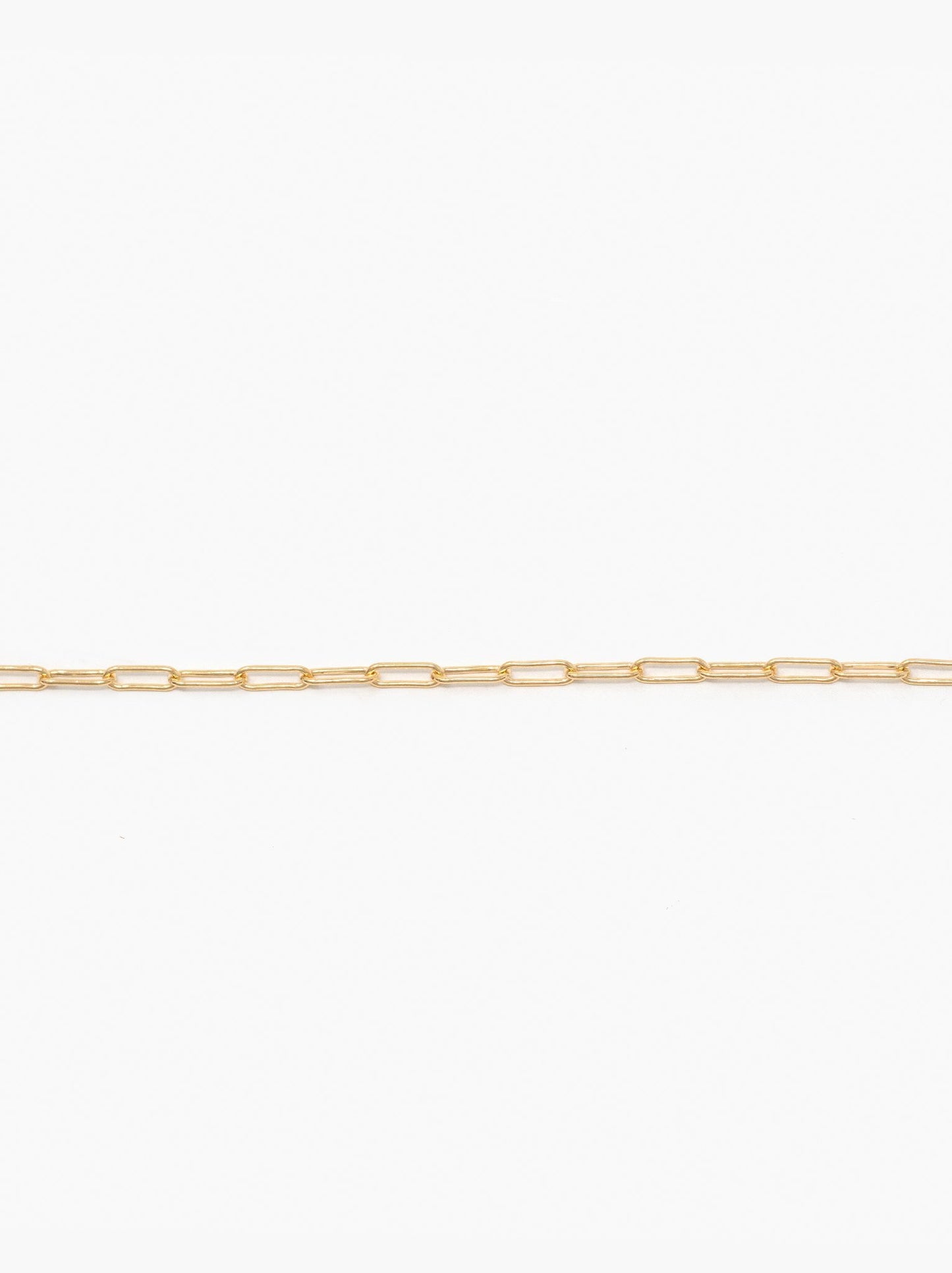 Essential Chain Bracelet 14k gold filled cable chain