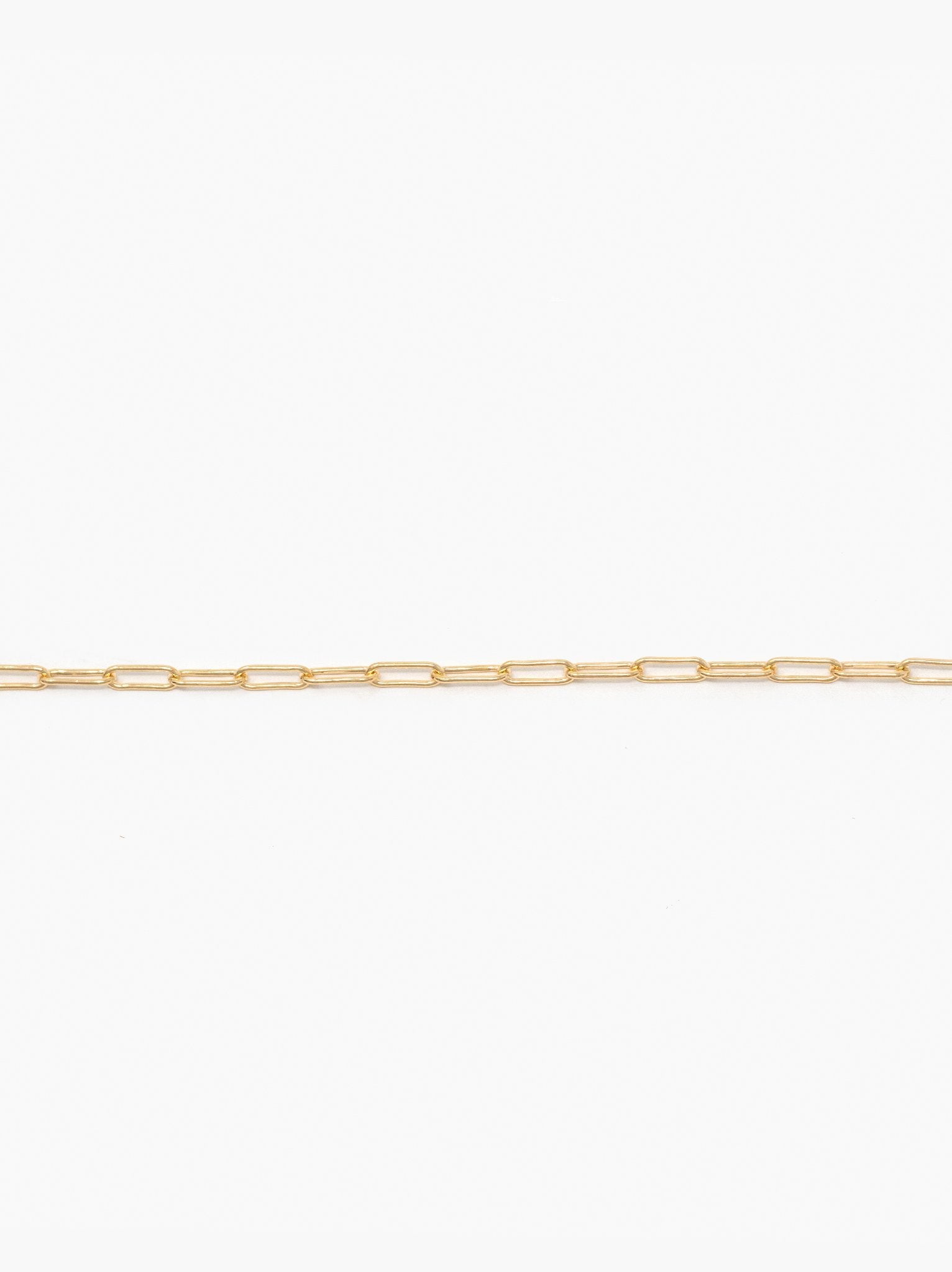Essential Chain Bracelet 14k gold filled cable chain