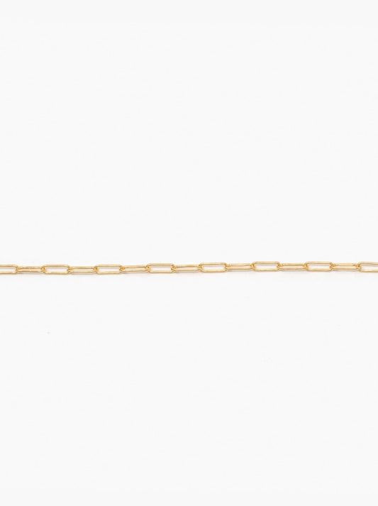 Essential Chain Bracelet 14k gold filled cable chain