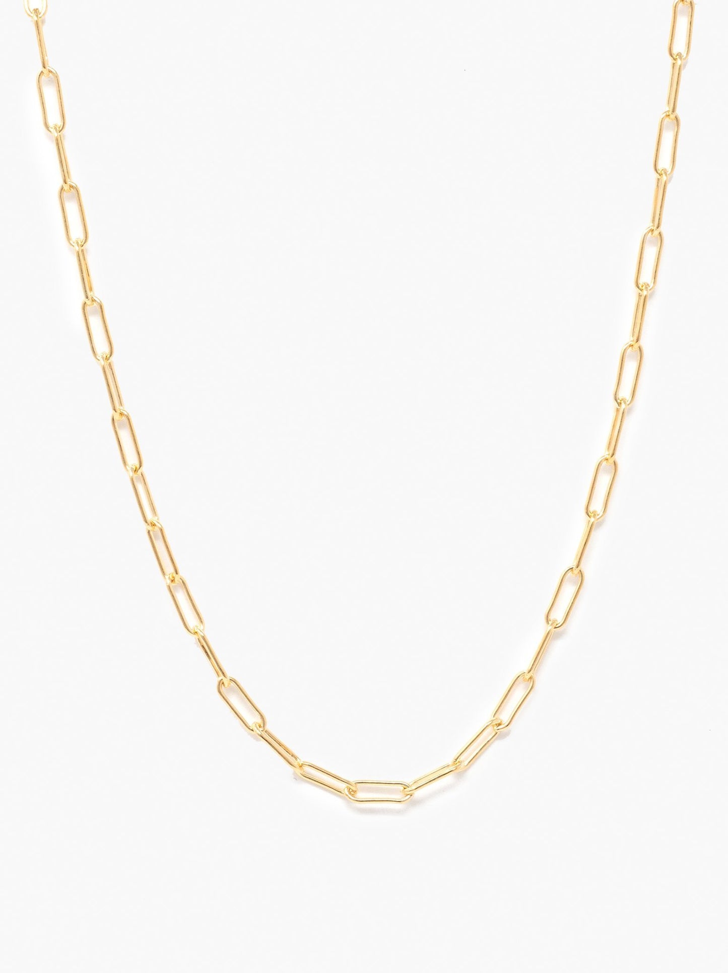 Essential Chain Necklace 14k gold filled cable chain