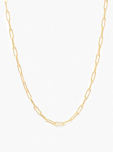 Essential Chain Necklace 14k gold filled cable chain