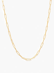 Essential Chain Necklace 14k gold filled cable chain