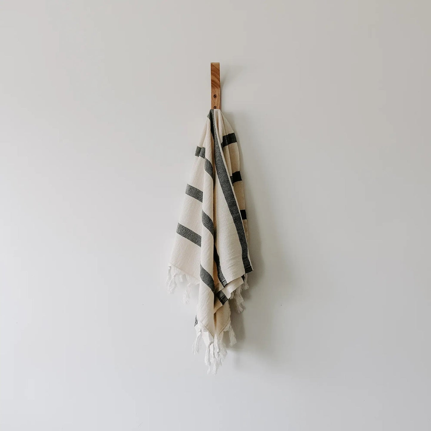 Turkish Cotton + Bamboo Hand Towel - Single Stripe