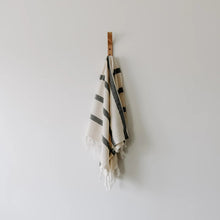 Load image into Gallery viewer, Turkish Cotton + Bamboo Hand Towel - Single Stripe