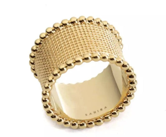 Hammered Band Ring