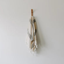 Load image into Gallery viewer, Turkish Cotton + Bamboo Hand Towel - Multi Stripe