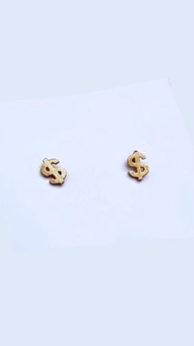 Money Sign Studs