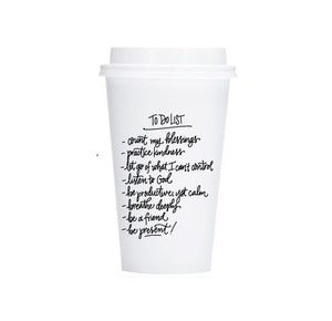 To-Do List - To-Go Coffee Cups