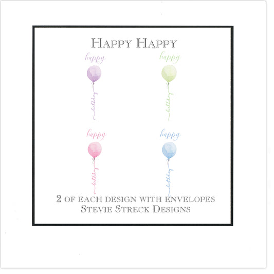 Note Cards - Happy Happy