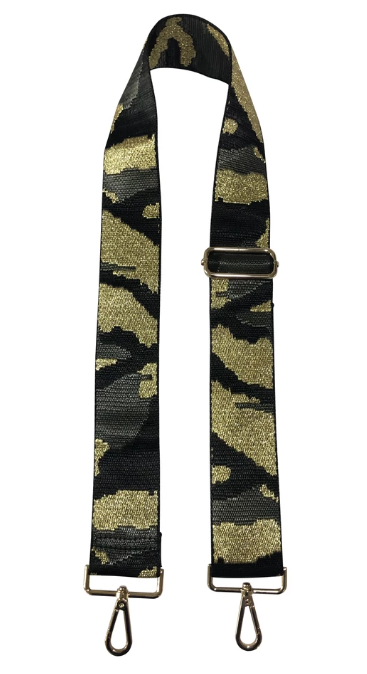 Camo Bag Strap 2" adjustable length (including snap hooks)